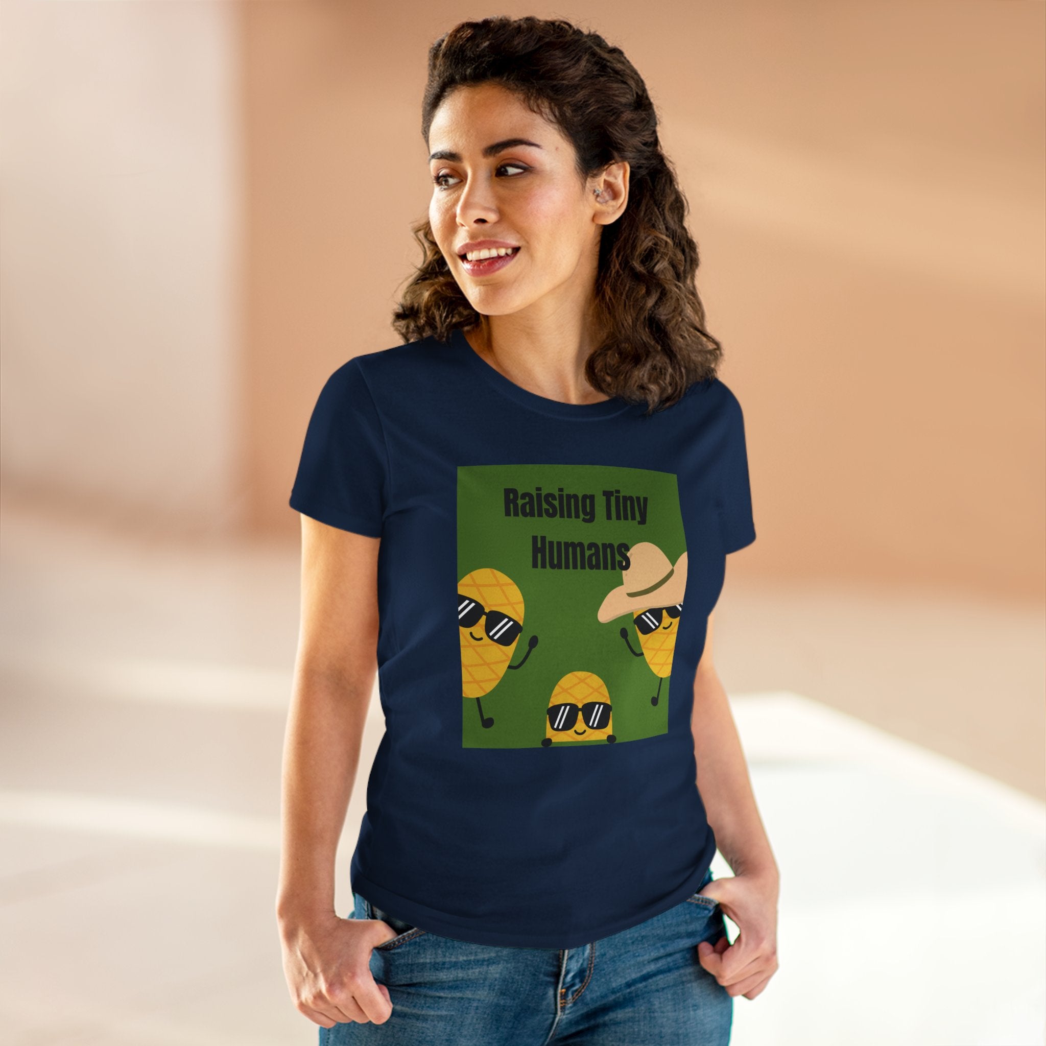 Chick-Shirts ~ Raising Tiny Humans Women's Tee