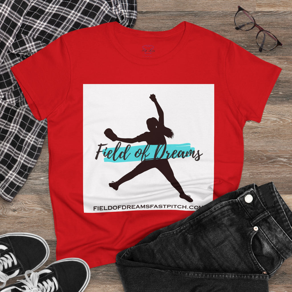 Chick-Shirts ~ Field Of Dreams Fastpitch Tee