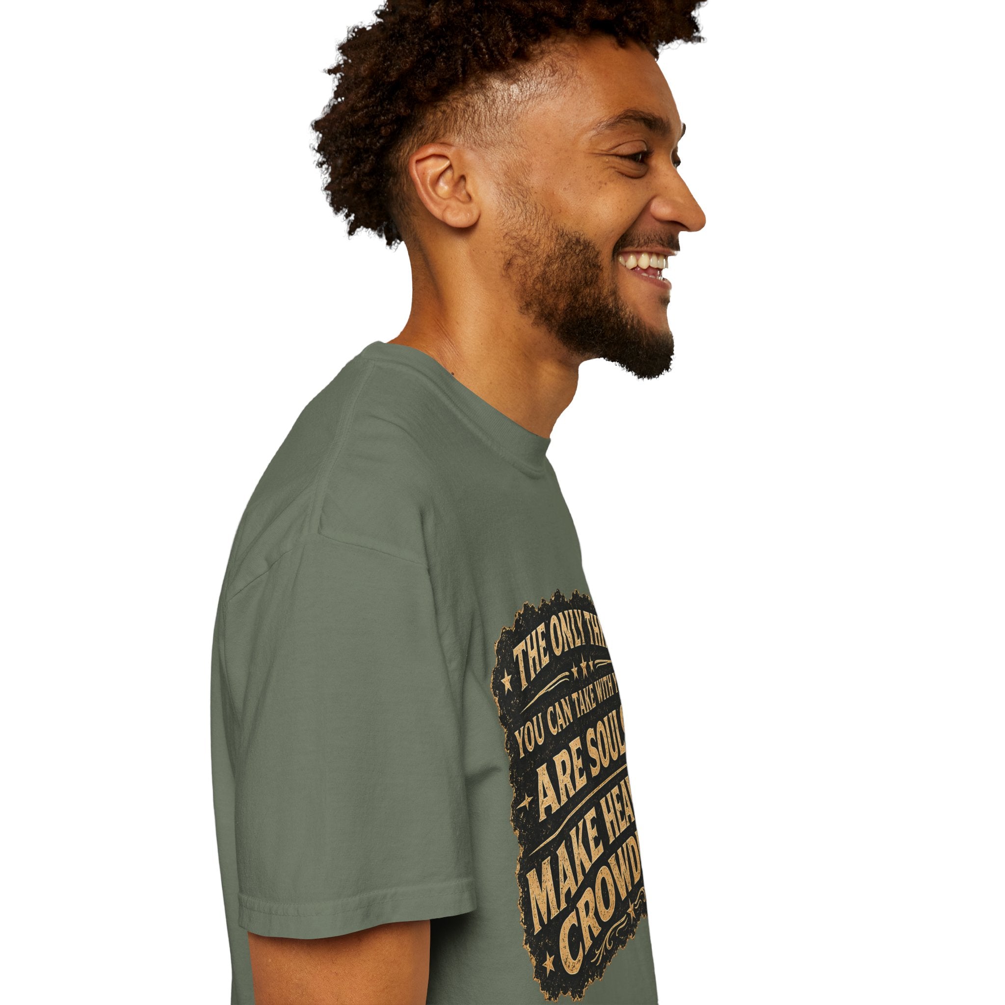 Dude-Shirts — “Make Heaven Crowded” Inspirational Tee