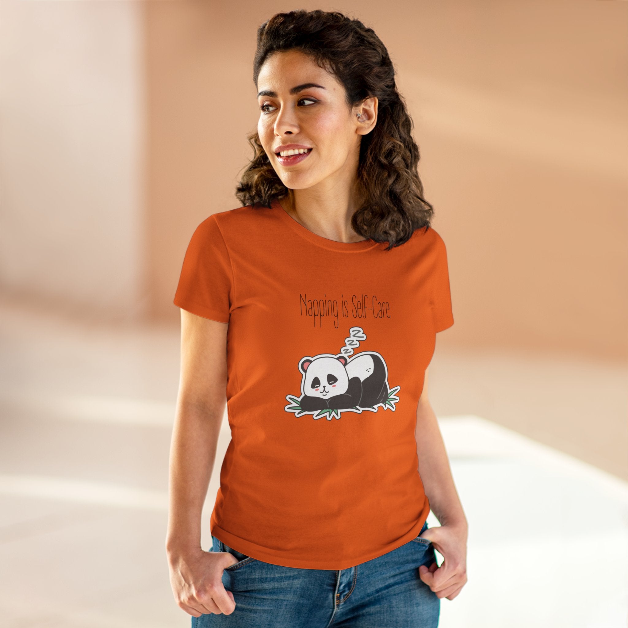 Chick-Shirts ~ Napping is Self-Care Women's Tee