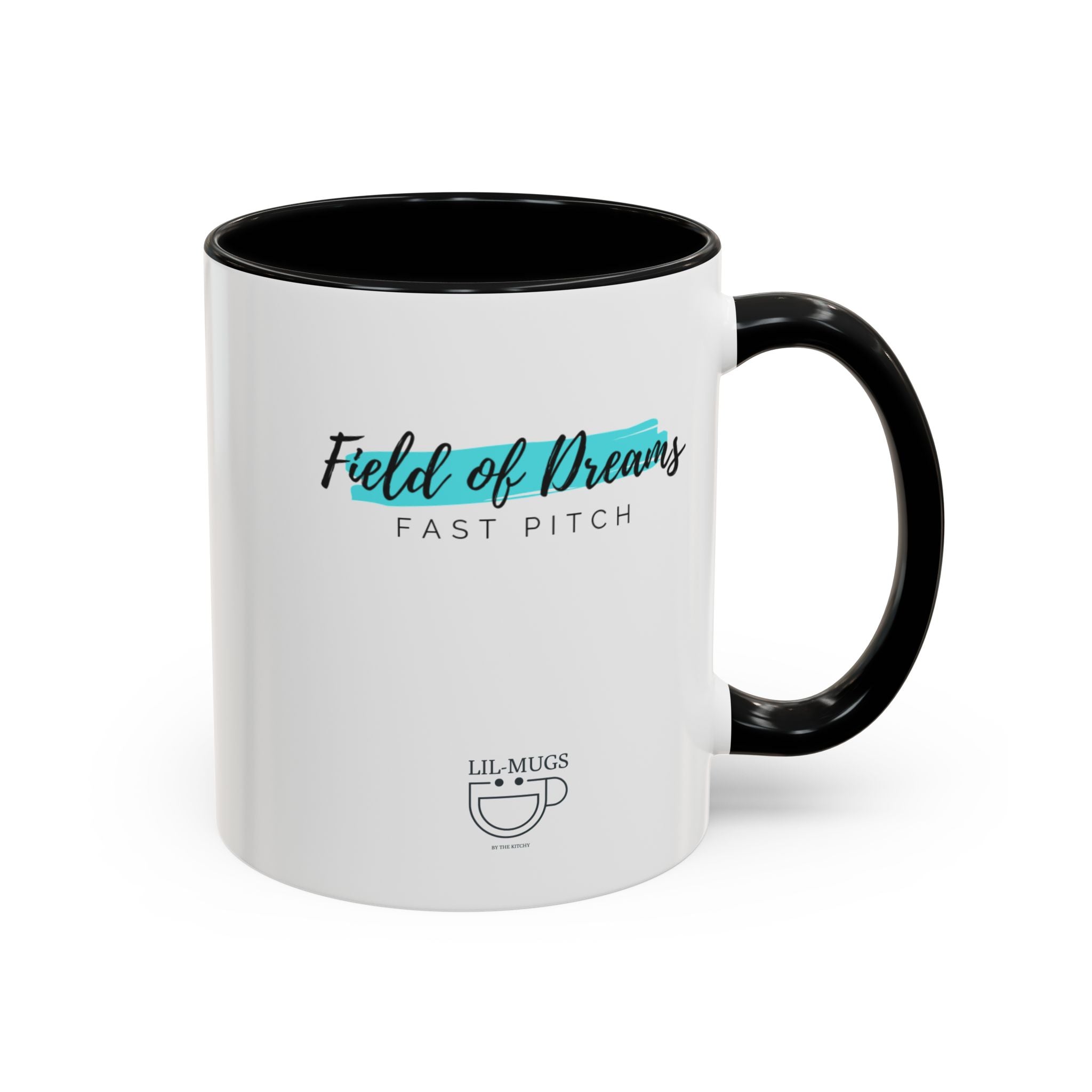 Lil-Mugs ~ Field of Dreams Fast Pitch Coffee Mug  11oz or 15oz Ceramic Coffee Cup
