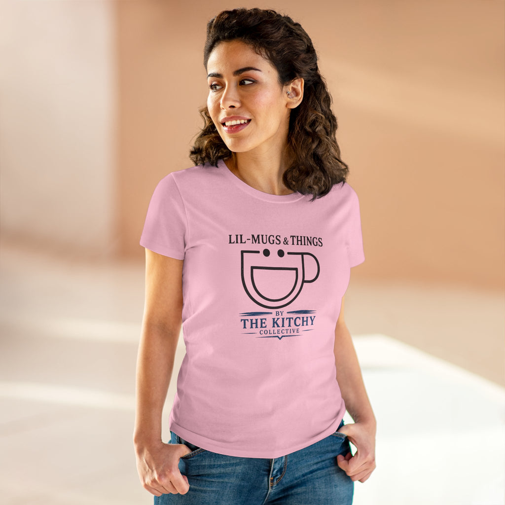 Chick-Shirts ~ Lil-Mugs & Things LOGO Women's Tee