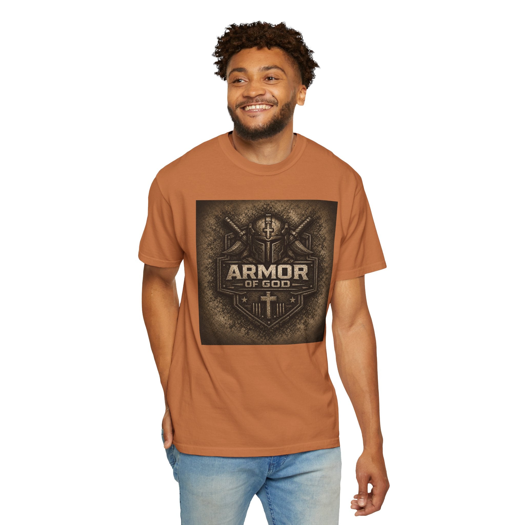 Dude-Shirts ~ ARMOR OF GOD Inspirational Graphic Tee