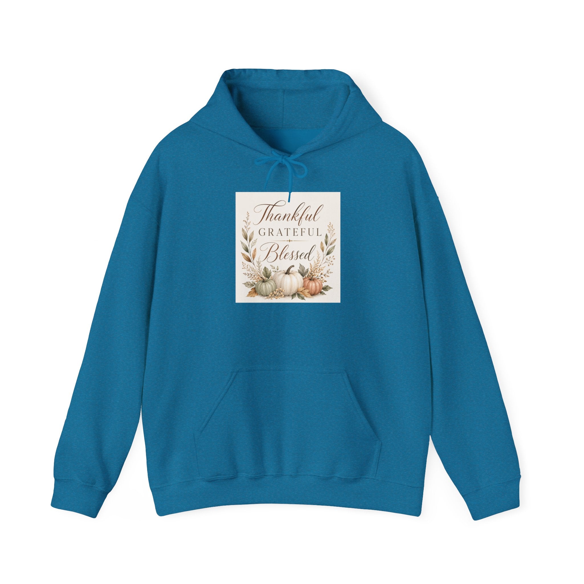 Chick-Shirts ~ Thankful Grateful Blessed Hoodie