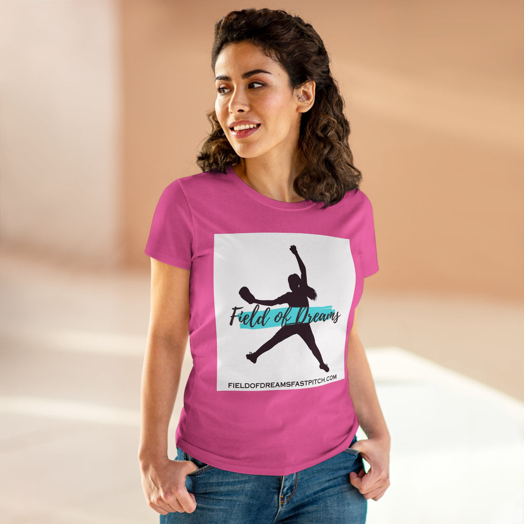 Chick-Shirts ~ Field Of Dreams Fastpitch Tee