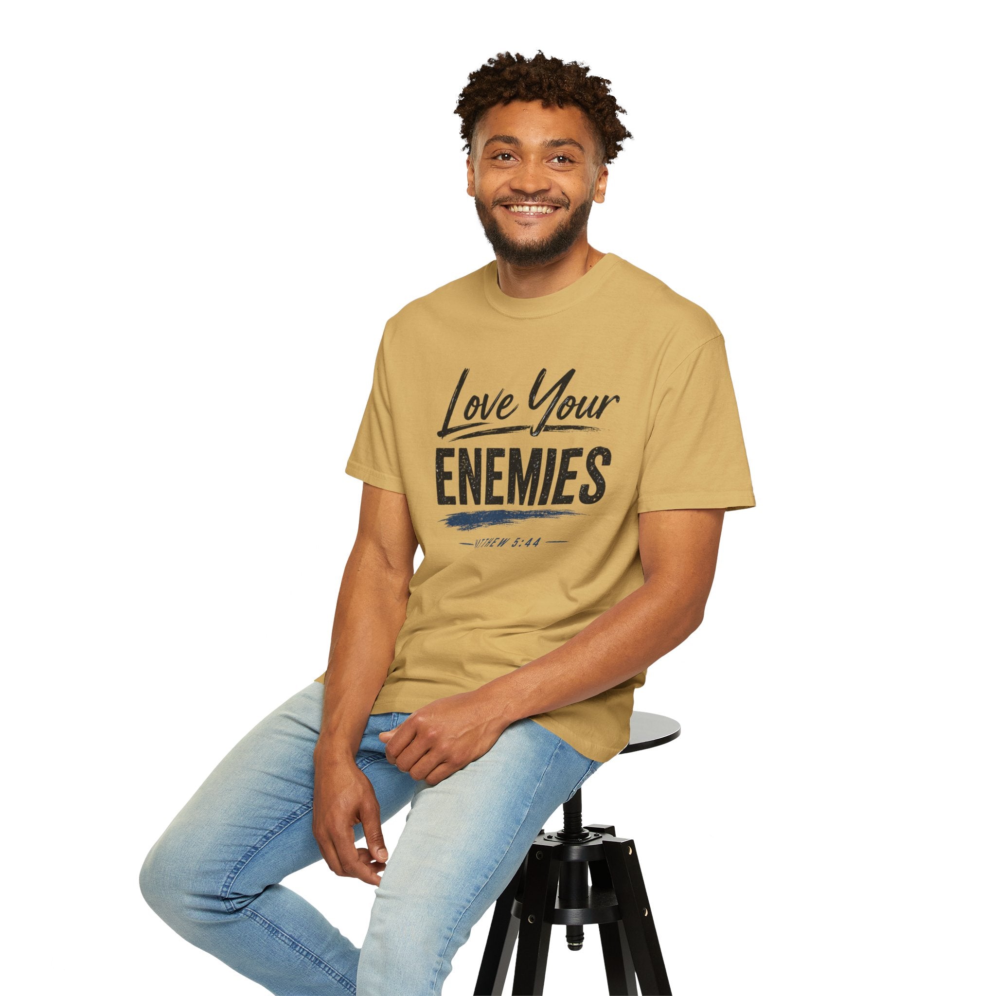 Dude-Shirts ~ Love Your Enemies — Graphic Tee