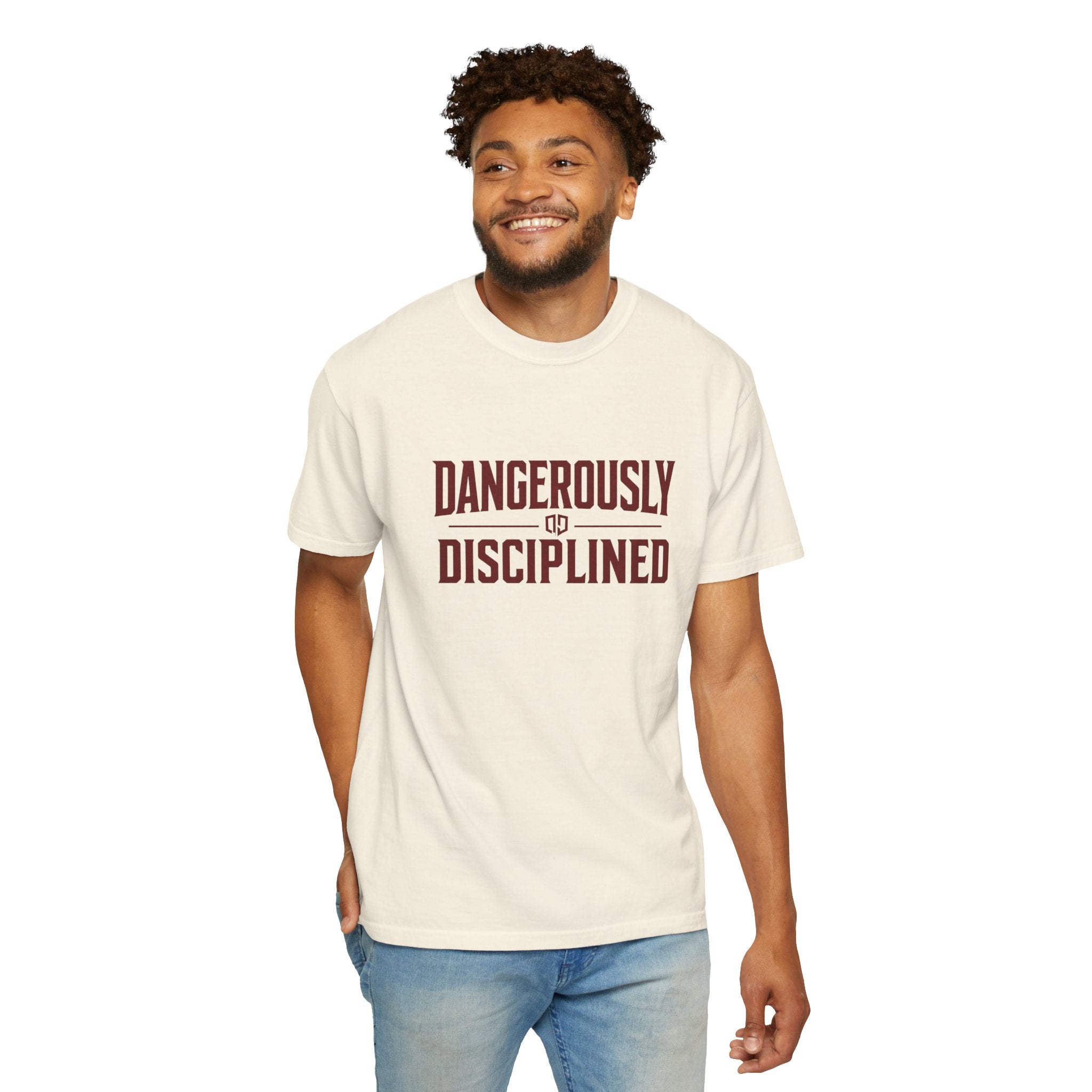 Dude-Shirts ~ Dangerously Disciplined Graphic Tee
