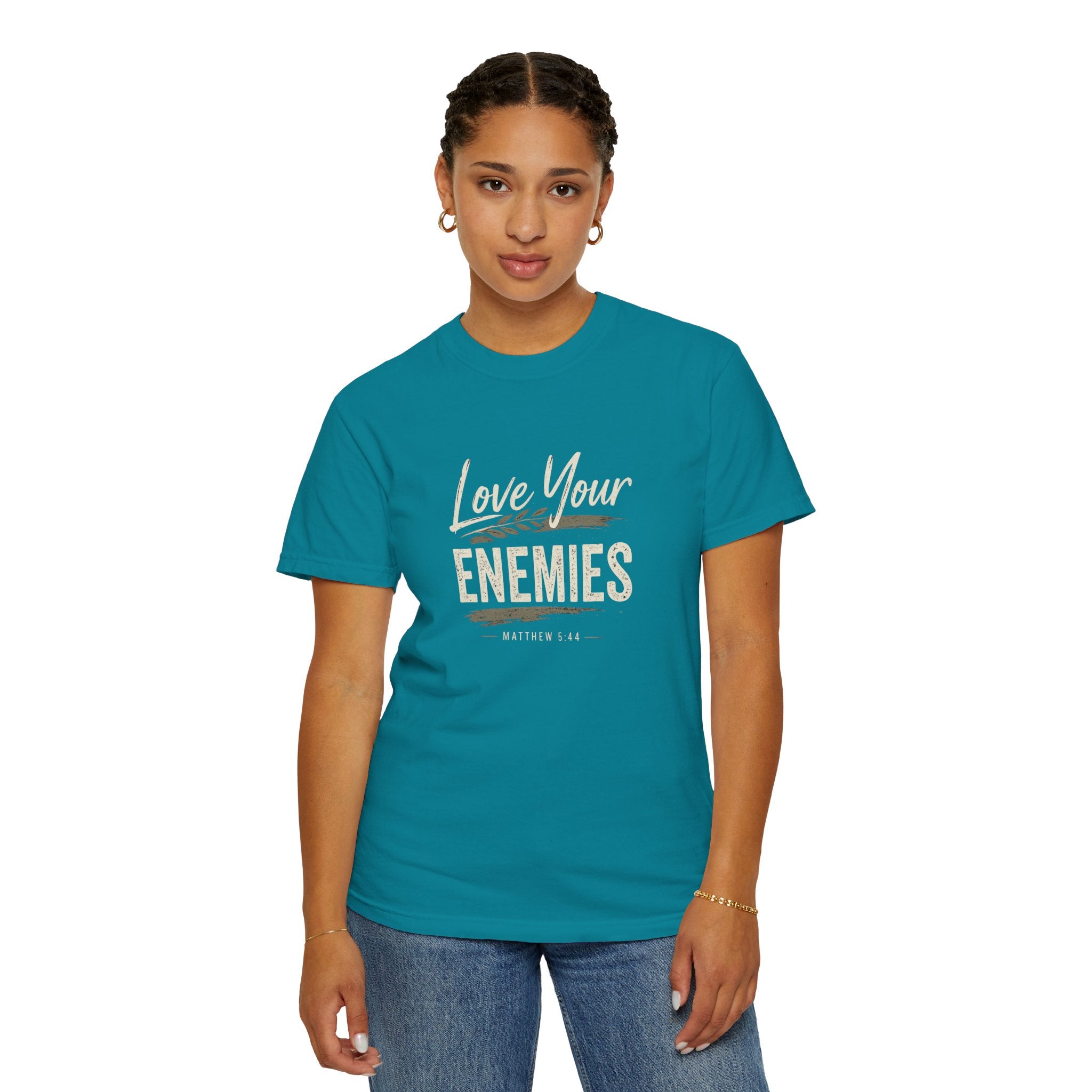 Chick-Shirts ~ Love Your Enemies — Graphic Tee