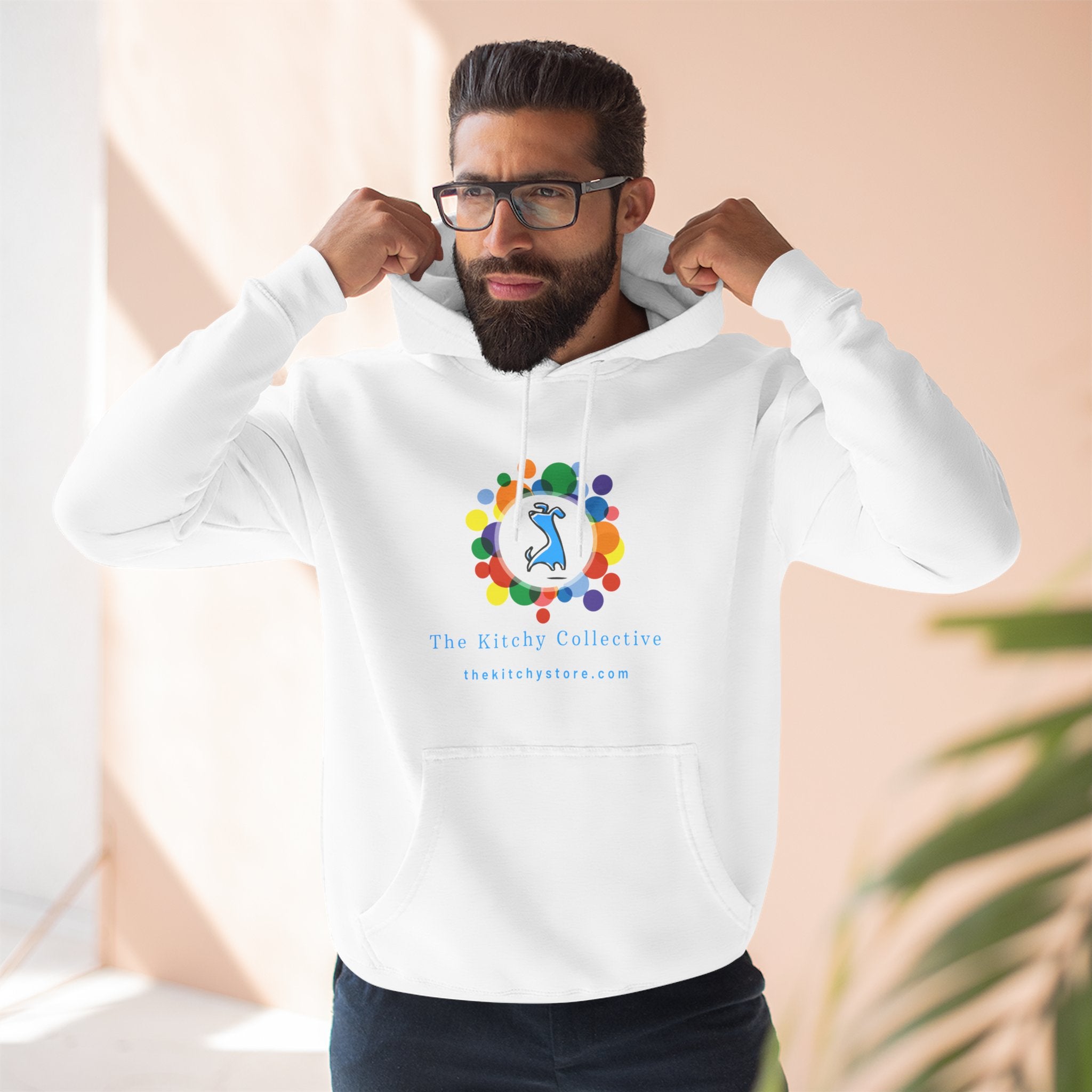 Dude-Shirts ~ THE KITCHY Fleece Pull-over Hoodie with Kangaroo Pocket