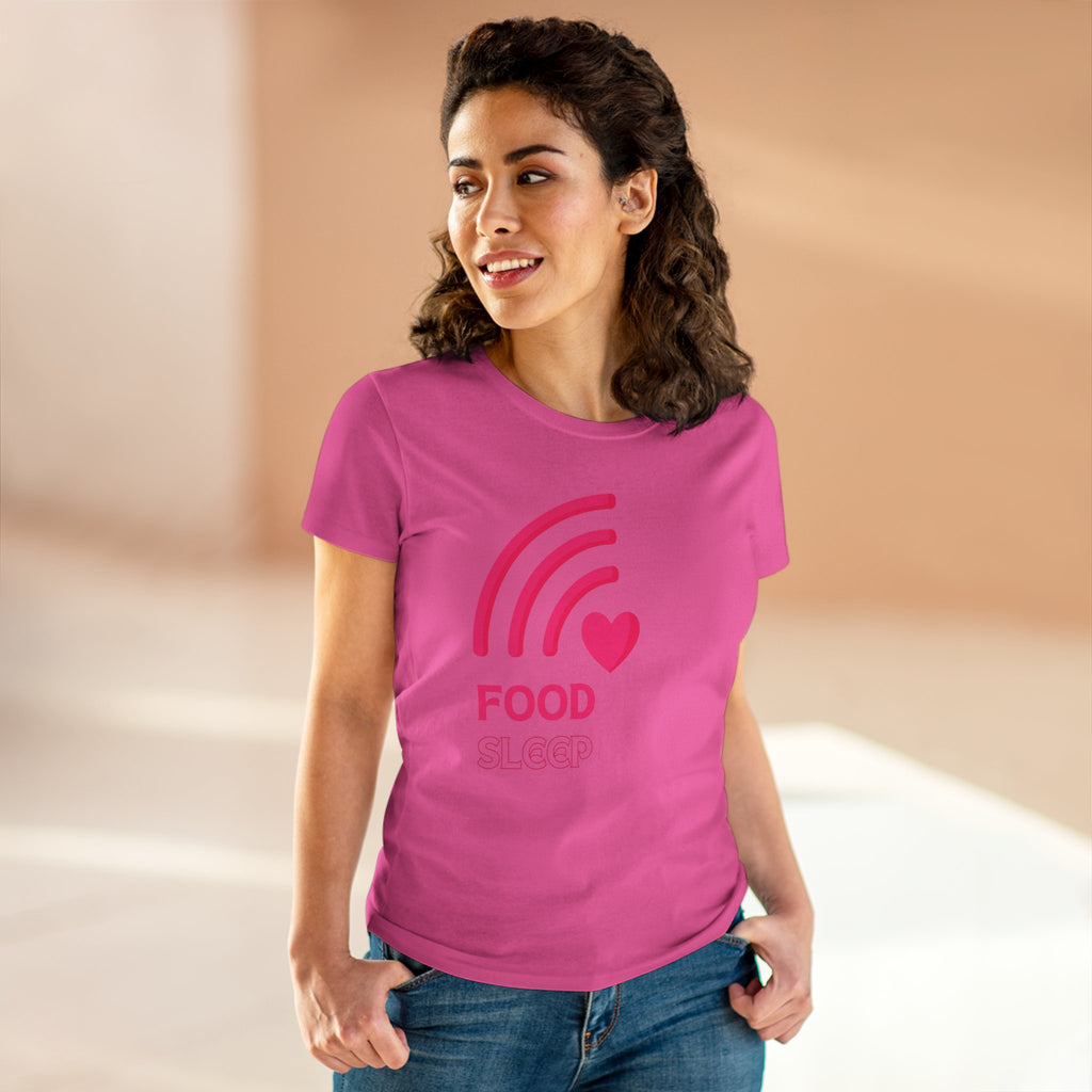 Chick-Shirts ~ WIFI, FOOD, SLEEP Women's Tee