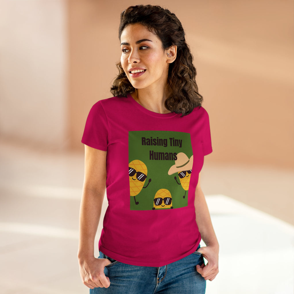Chick-Shirts ~ Raising Tiny Humans Women's Tee