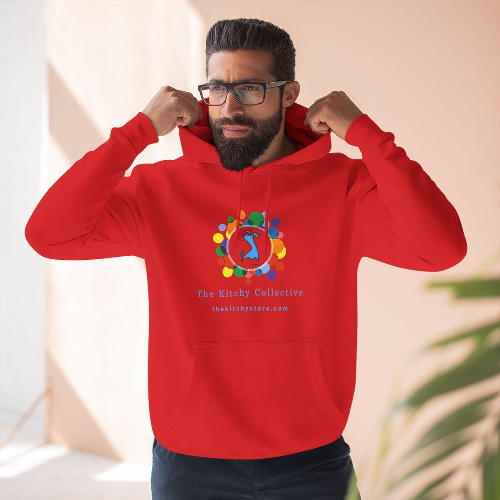 Dude-Shirts ~ THE KITCHY Fleece Pull-over Hoodie with Kangaroo Pocket