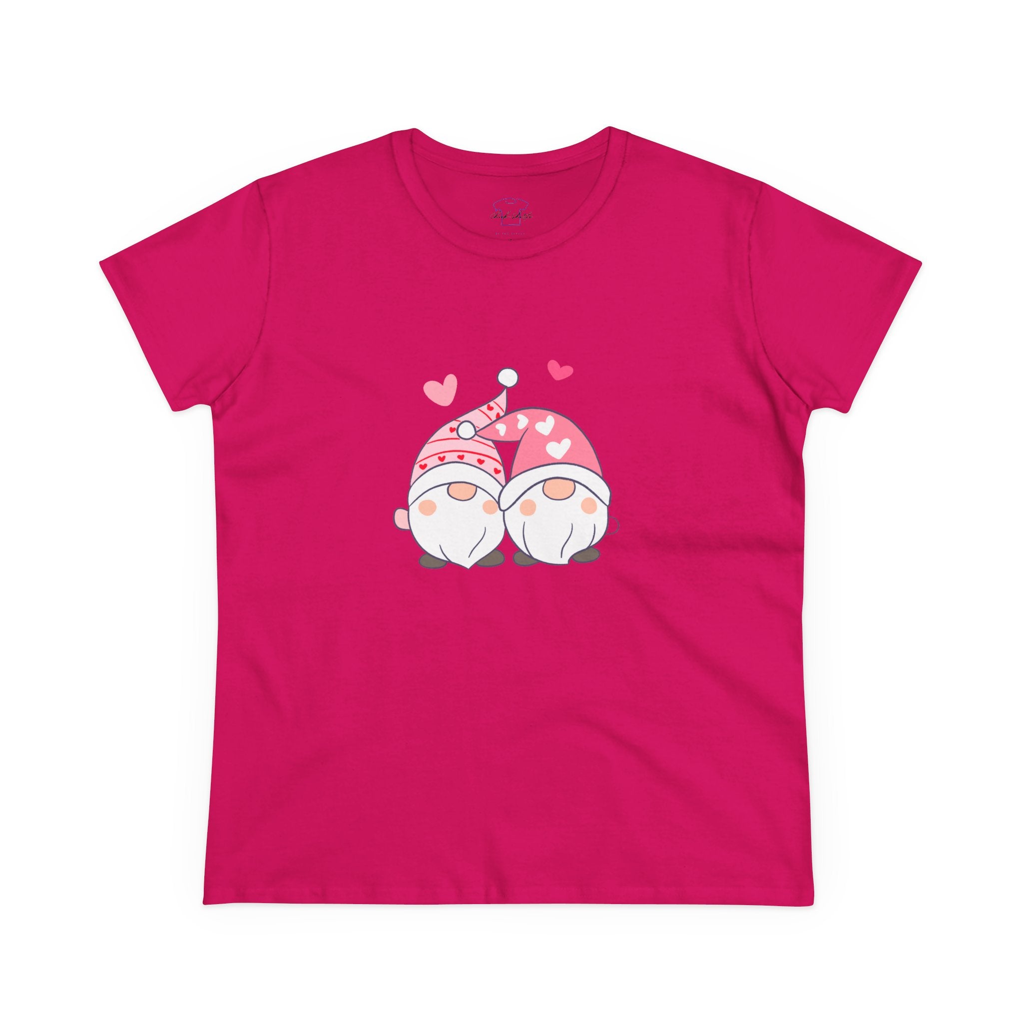 Chick-Shirts ~ Gnome Couple Love -Women's Tee