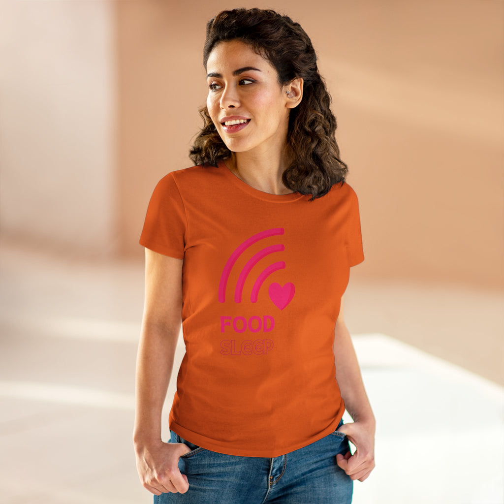 Chick-Shirts ~ WIFI, FOOD, SLEEP Women's Tee