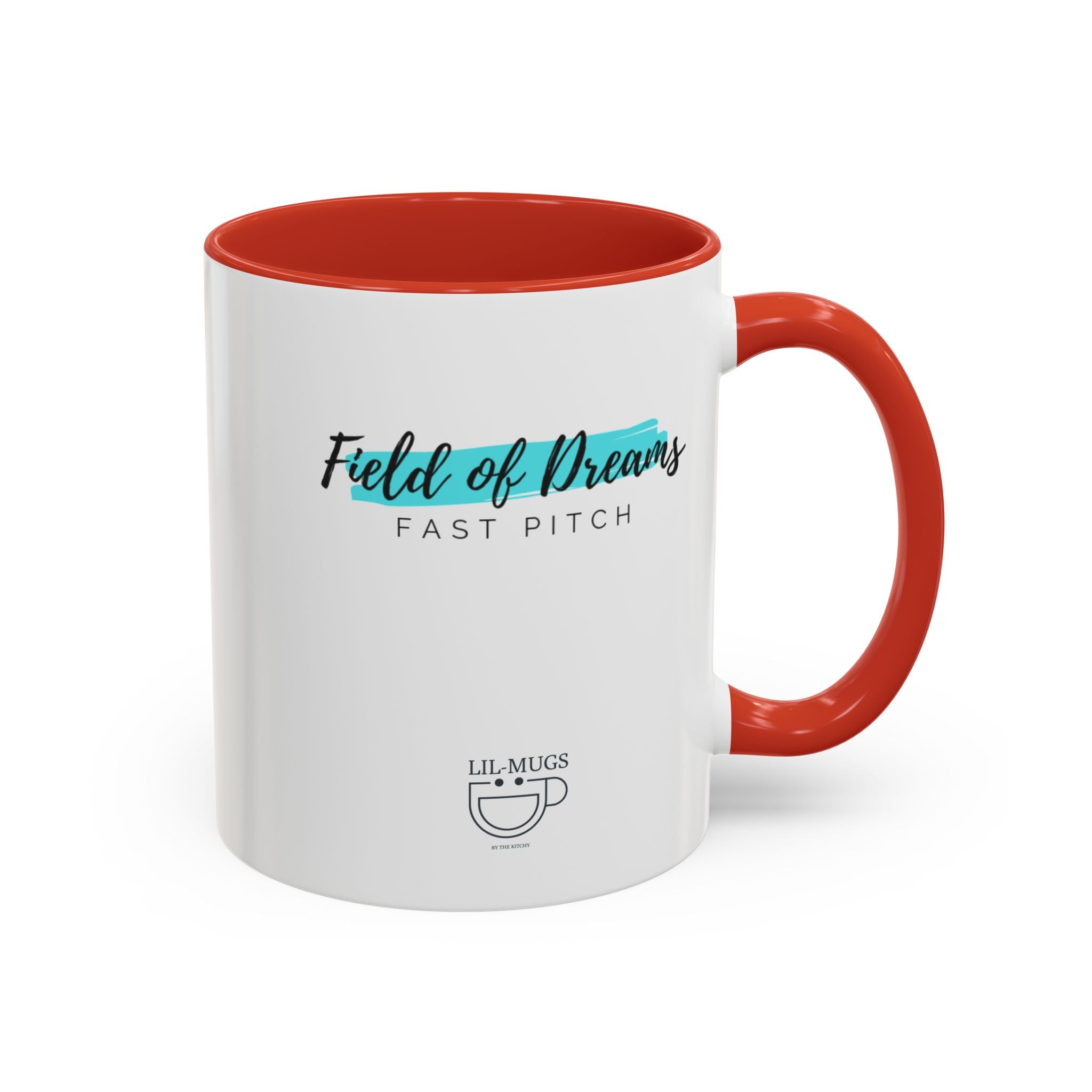 Lil-Mugs ~ Field of Dreams Fast Pitch Coffee Mug  11oz or 15oz Ceramic Coffee Cup