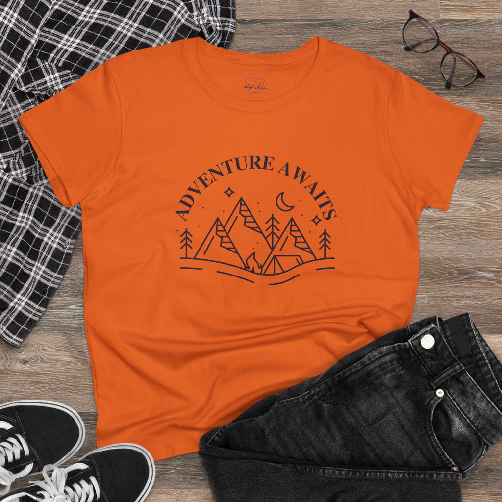 Chick-Shirts ~ Adventure Awaits -Women's Tee