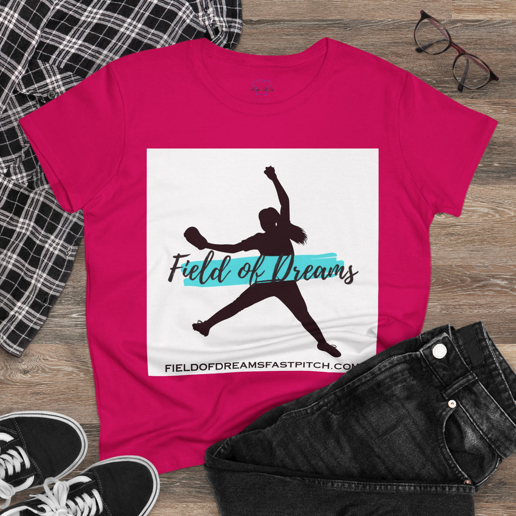 Chick-Shirts ~ Field Of Dreams Fastpitch Tee