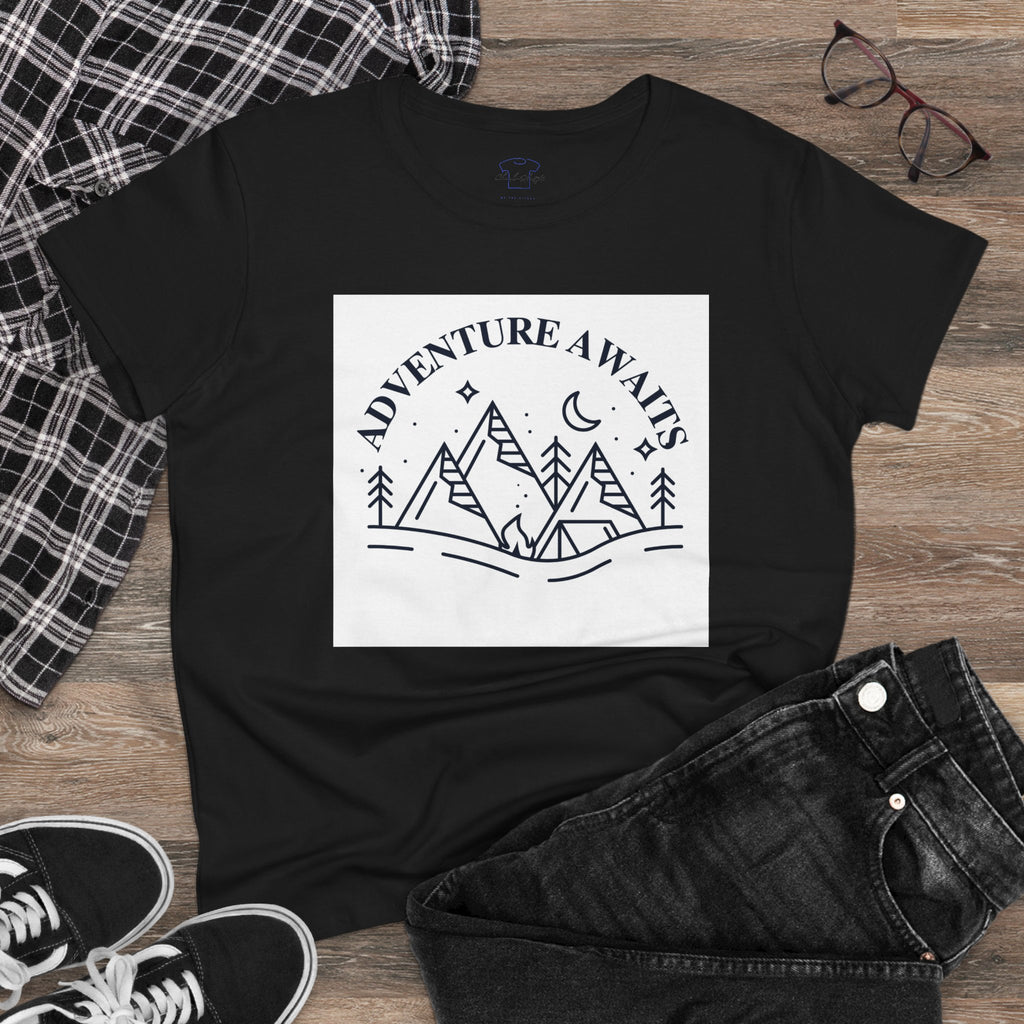 Chick-Shirts ~ Adventure Awaits -Women's Tee