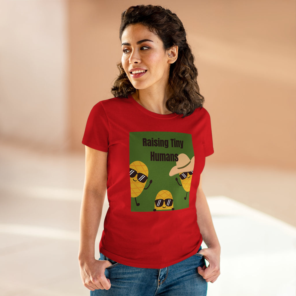 Chick-Shirts ~ Raising Tiny Humans Women's Tee