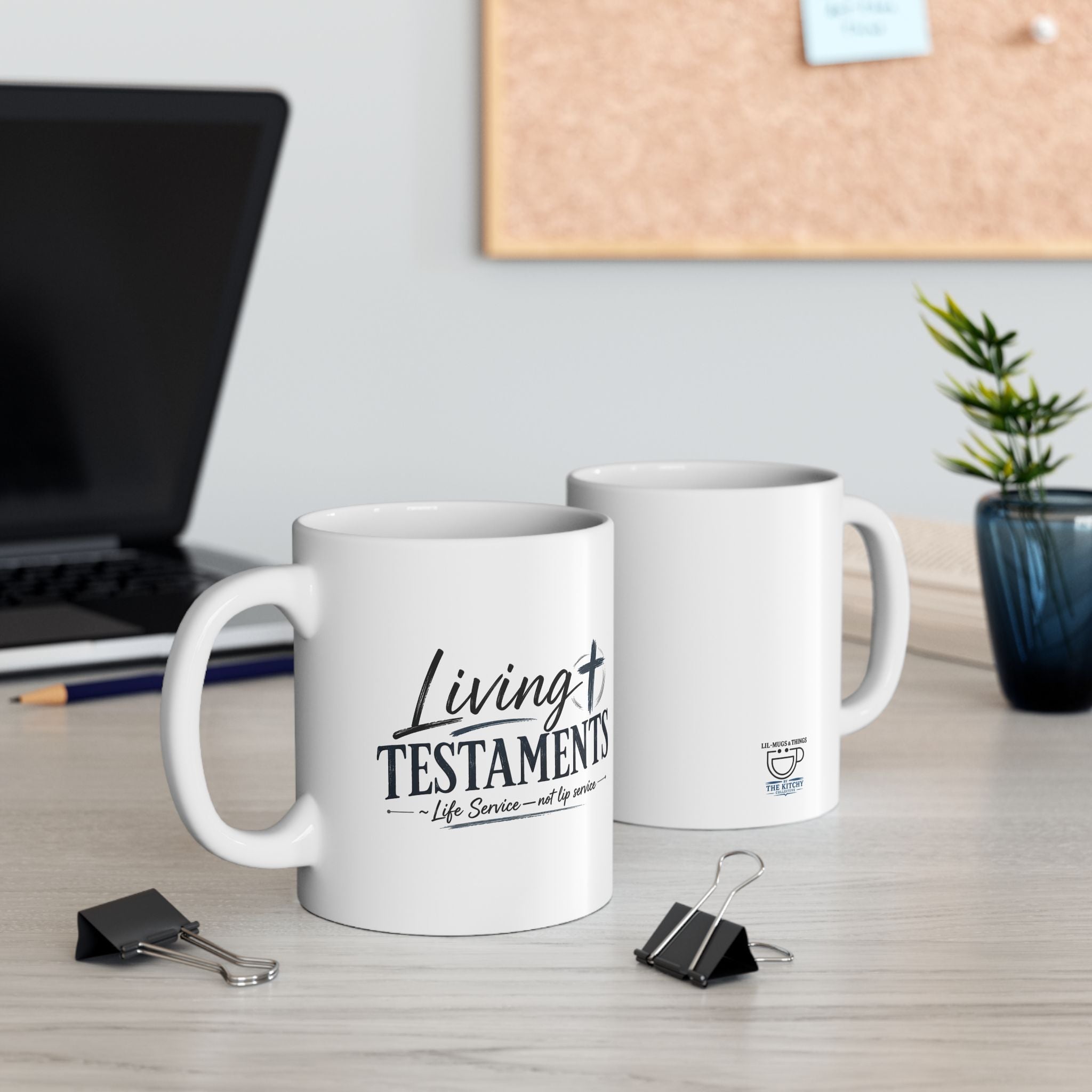 Lil-Mugs ~ Living Testaments Ceramic Mug (11oz, 15oz)