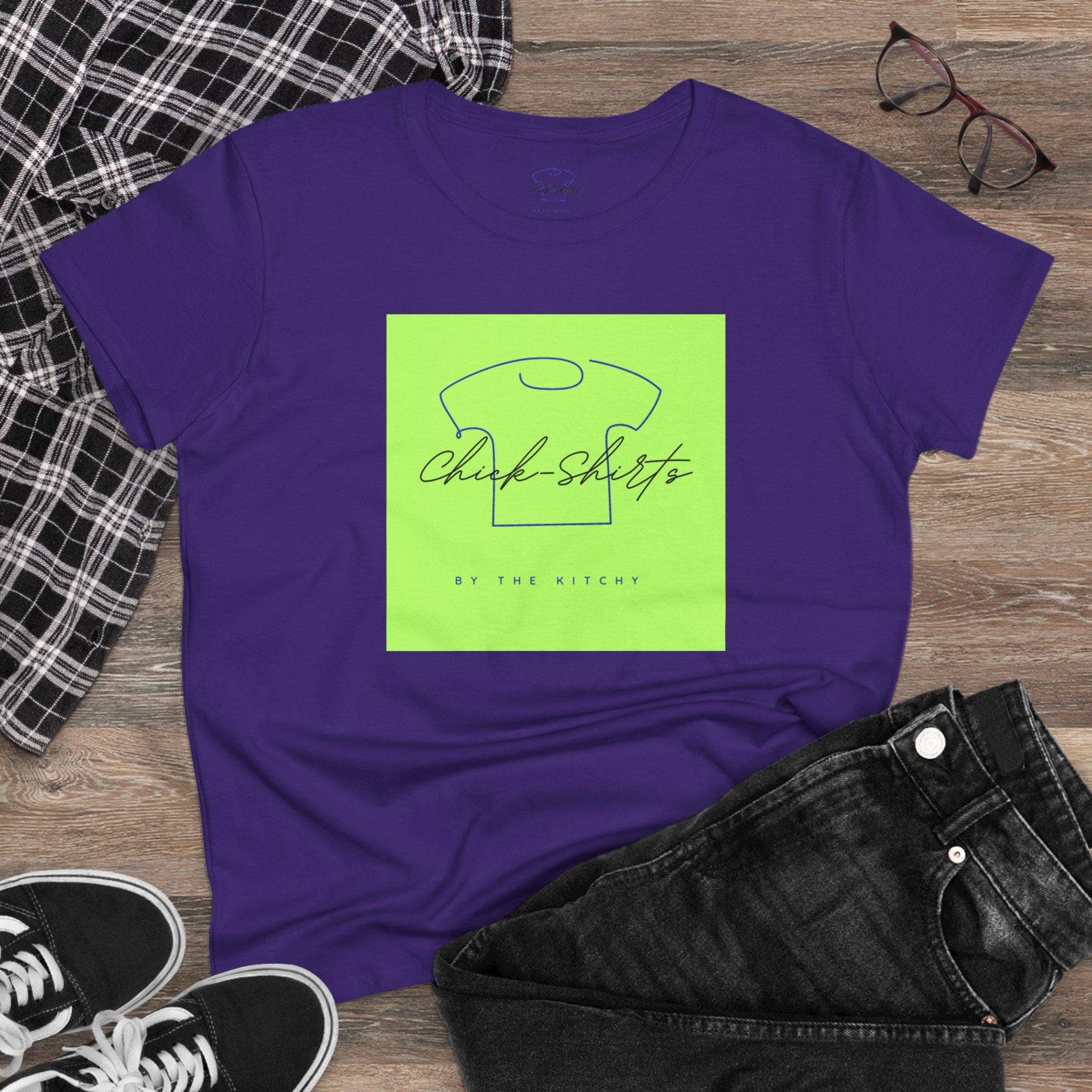 Chick-Shirts ~ LOGO Women's Cotton Tee
