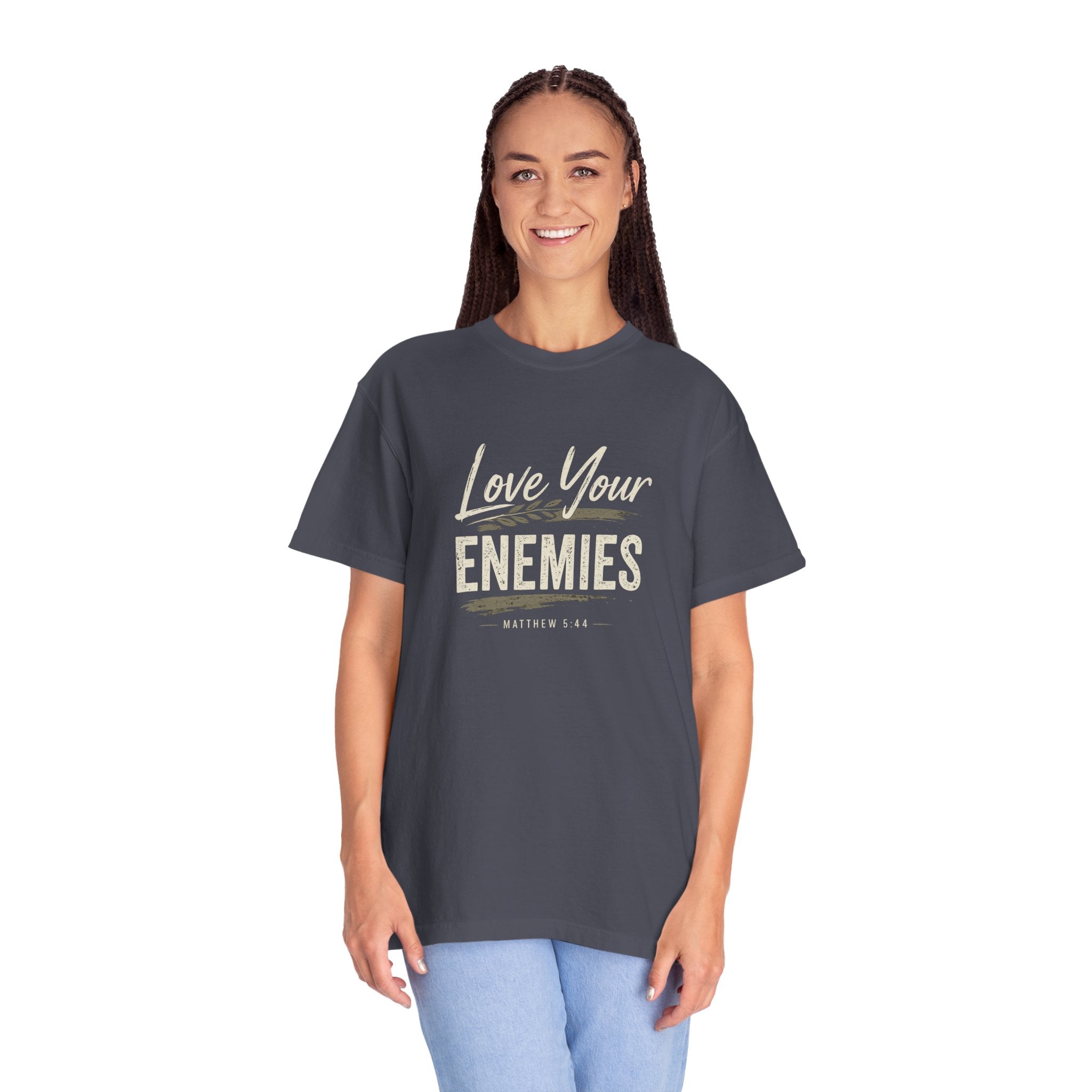 Chick-Shirts ~ Love Your Enemies — Graphic Tee