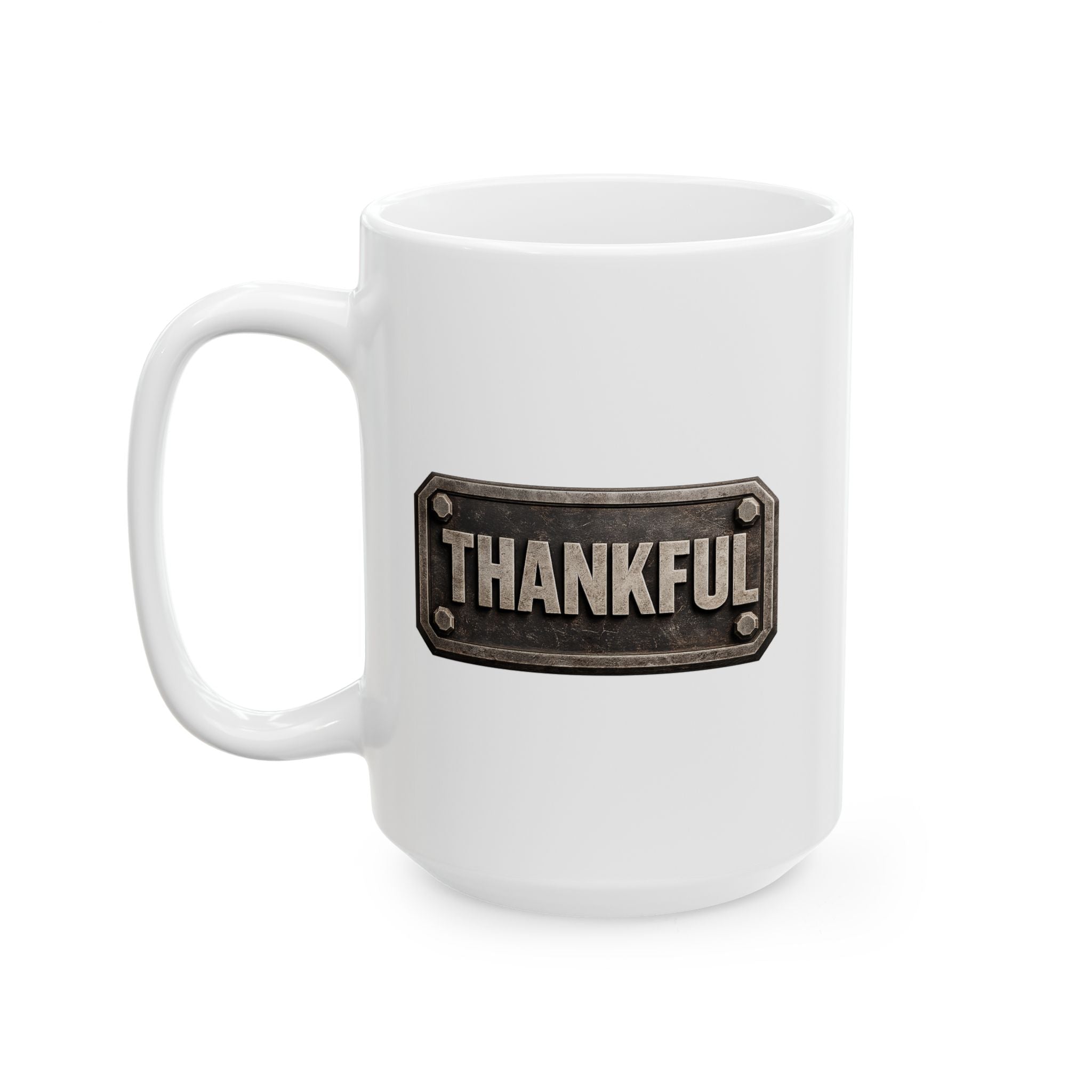 Lil-Mugs ~ THANKFUL Ceramic Mug (11 oz/ 15 oz)