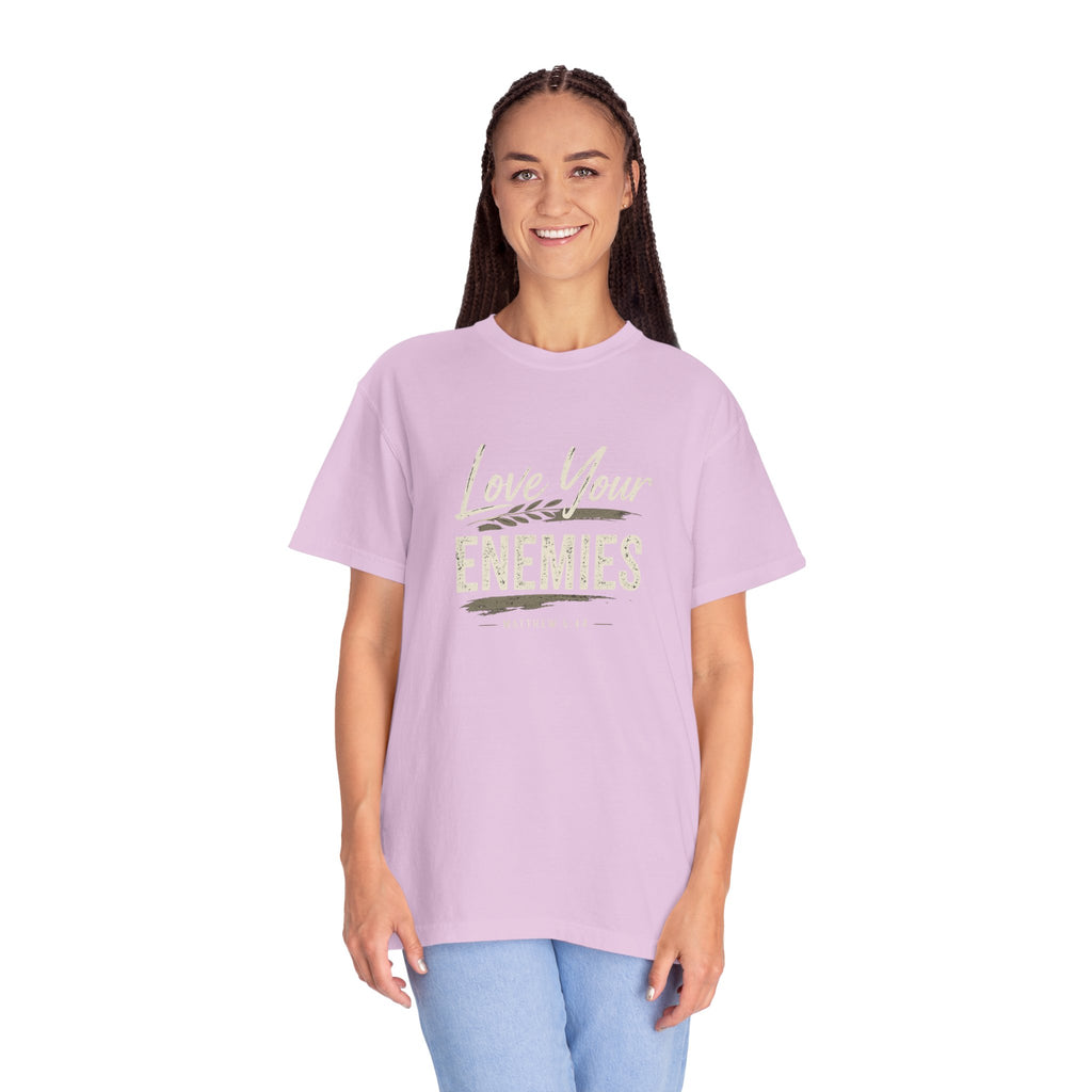 Chick-Shirts ~ Love Your Enemies — Graphic Tee