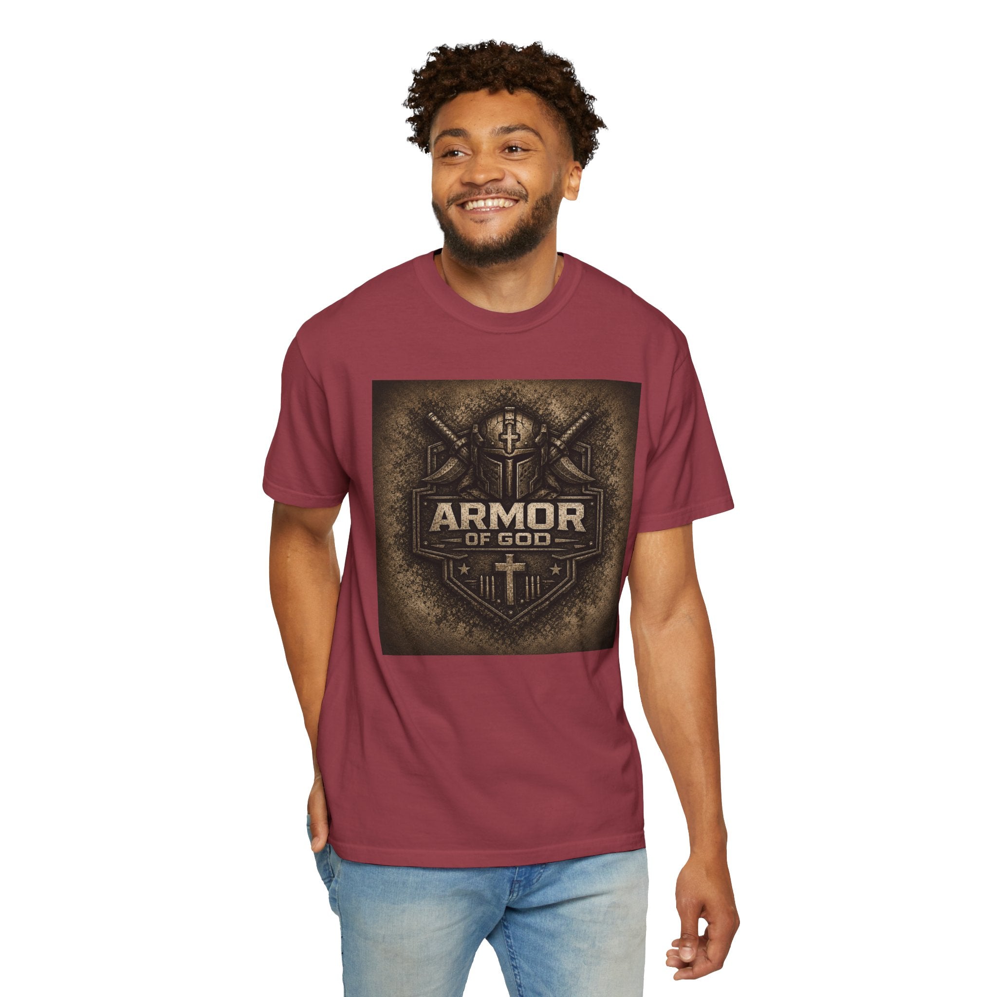 Dude-Shirts ~ ARMOR OF GOD Inspirational Graphic Tee