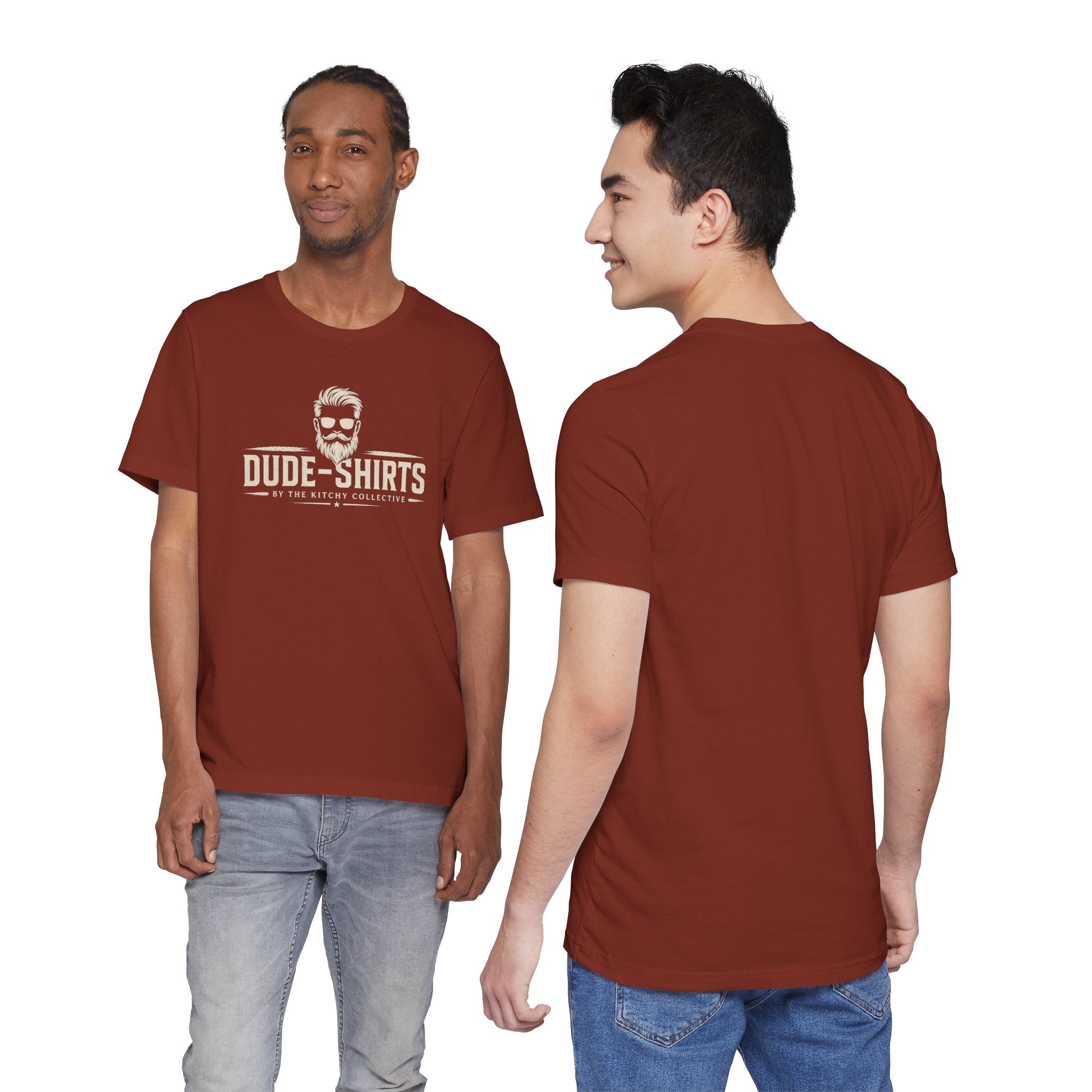 Dude-Shirts Logo Graphic T‑Shirt
