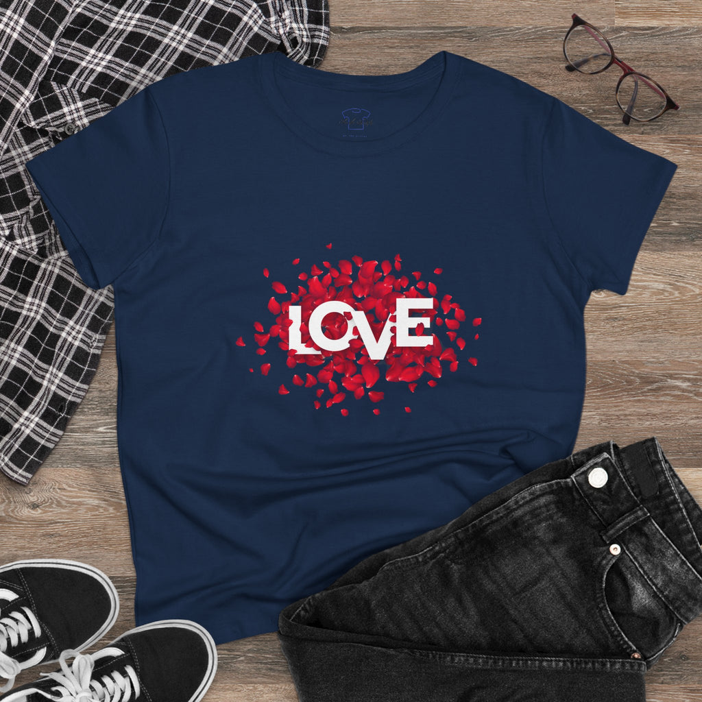 LOVE ~ Women's Midweight Cotton Tee