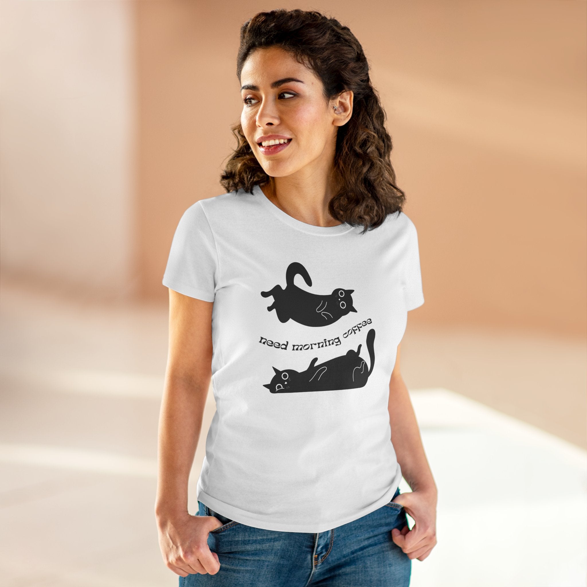 Chick-Shirts ~ Need Morning Coffee Women's Tee