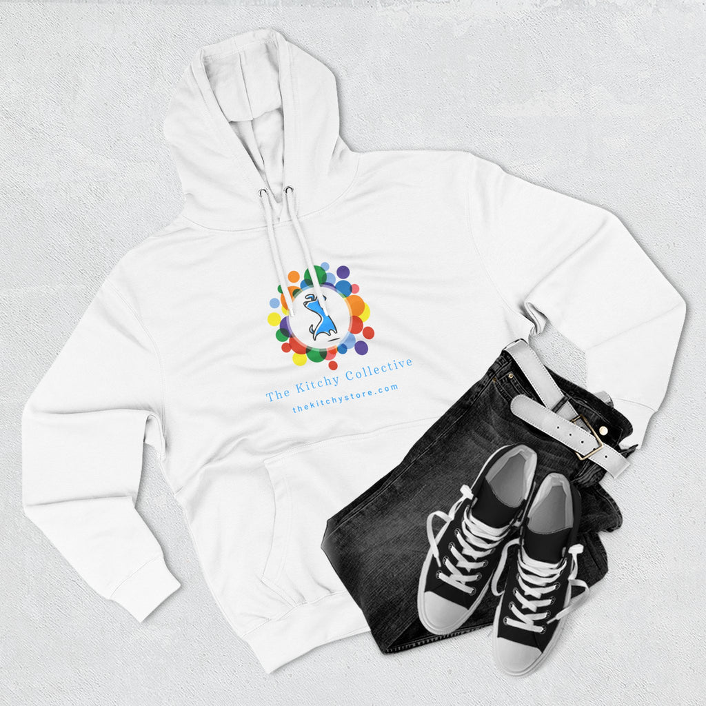 Chick-Shirts ~ THE KITCHY Fleece Pull-over Hoodie with Kangaroo Pocket