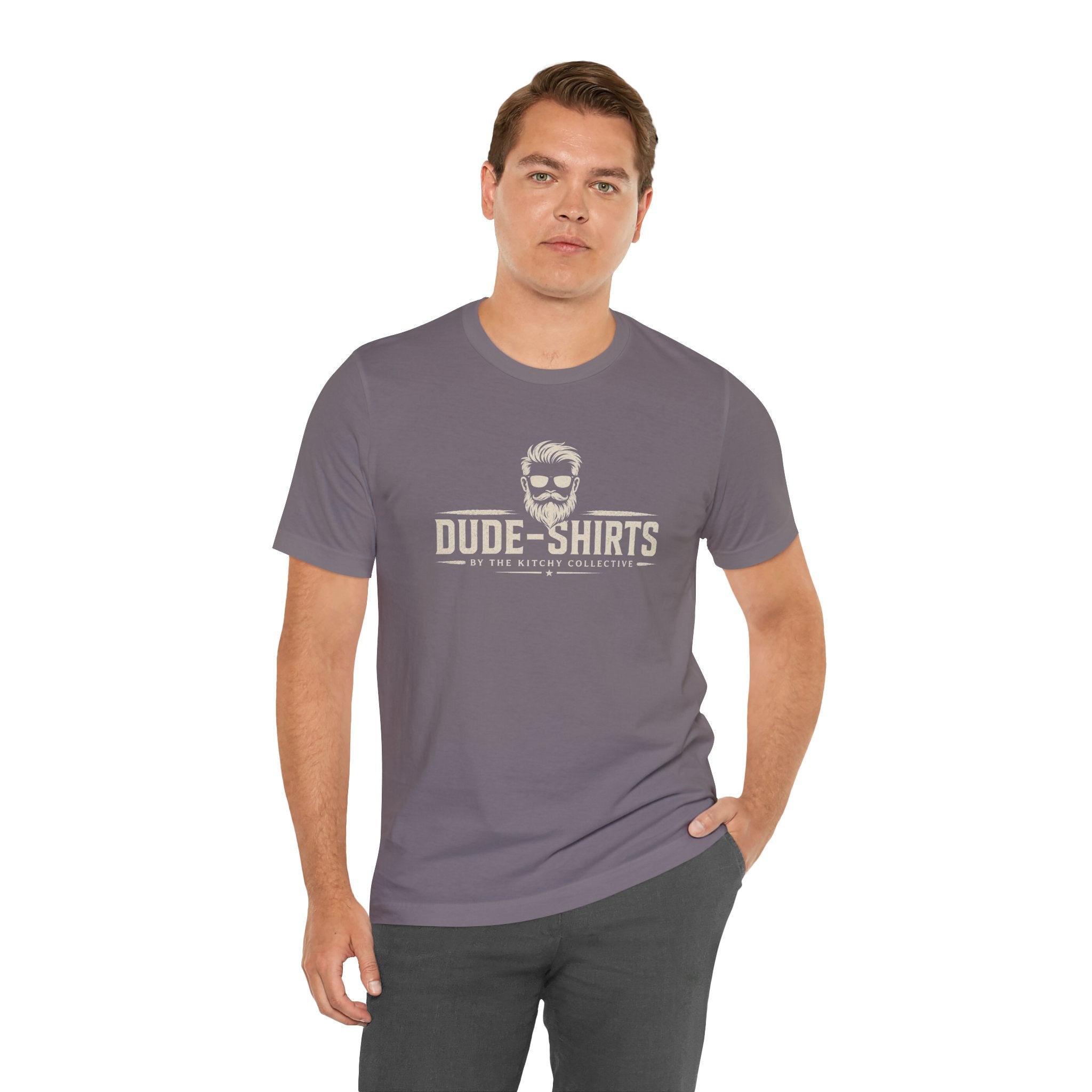 Dude-Shirts Logo Graphic T‑Shirt