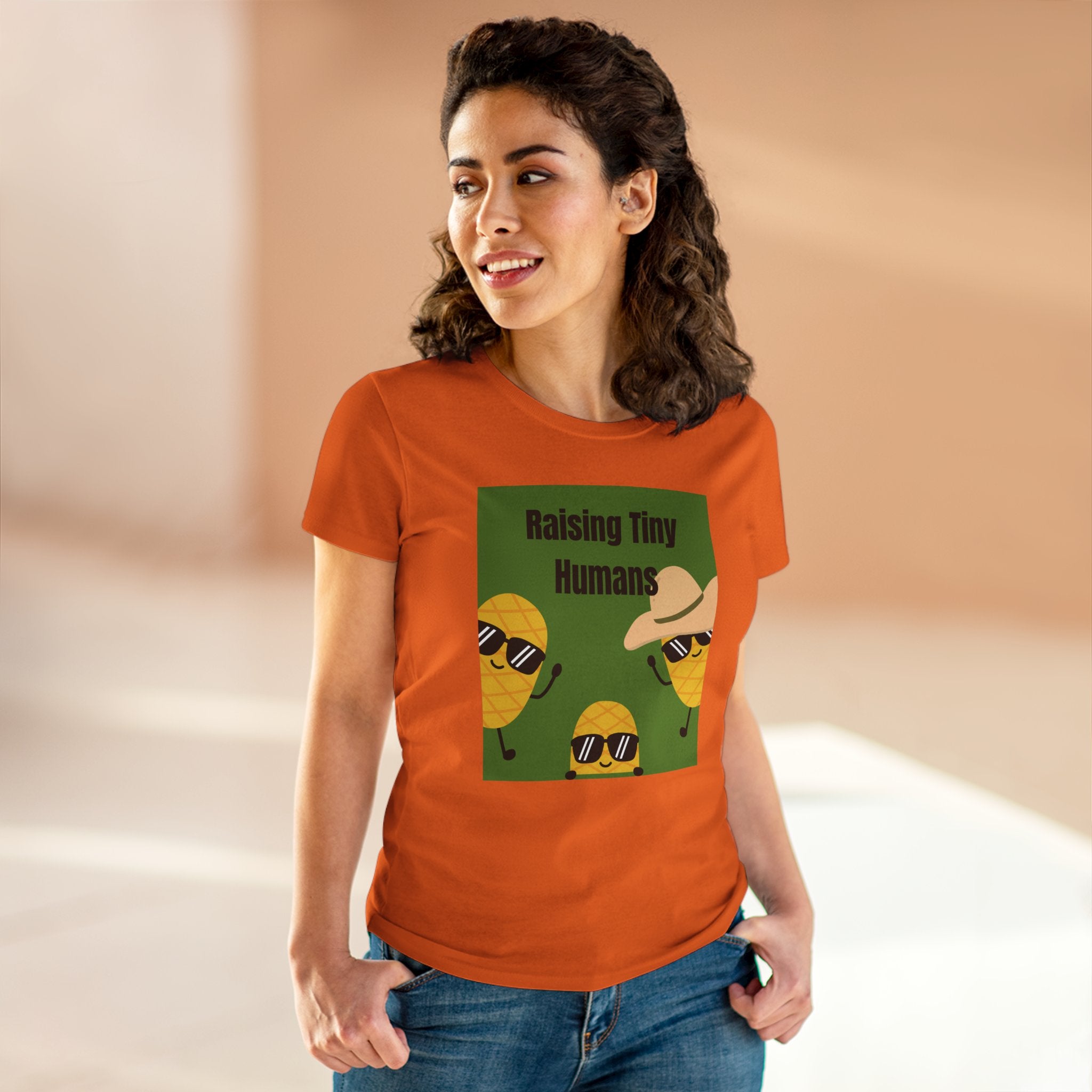 Chick-Shirts ~ Raising Tiny Humans Women's Tee