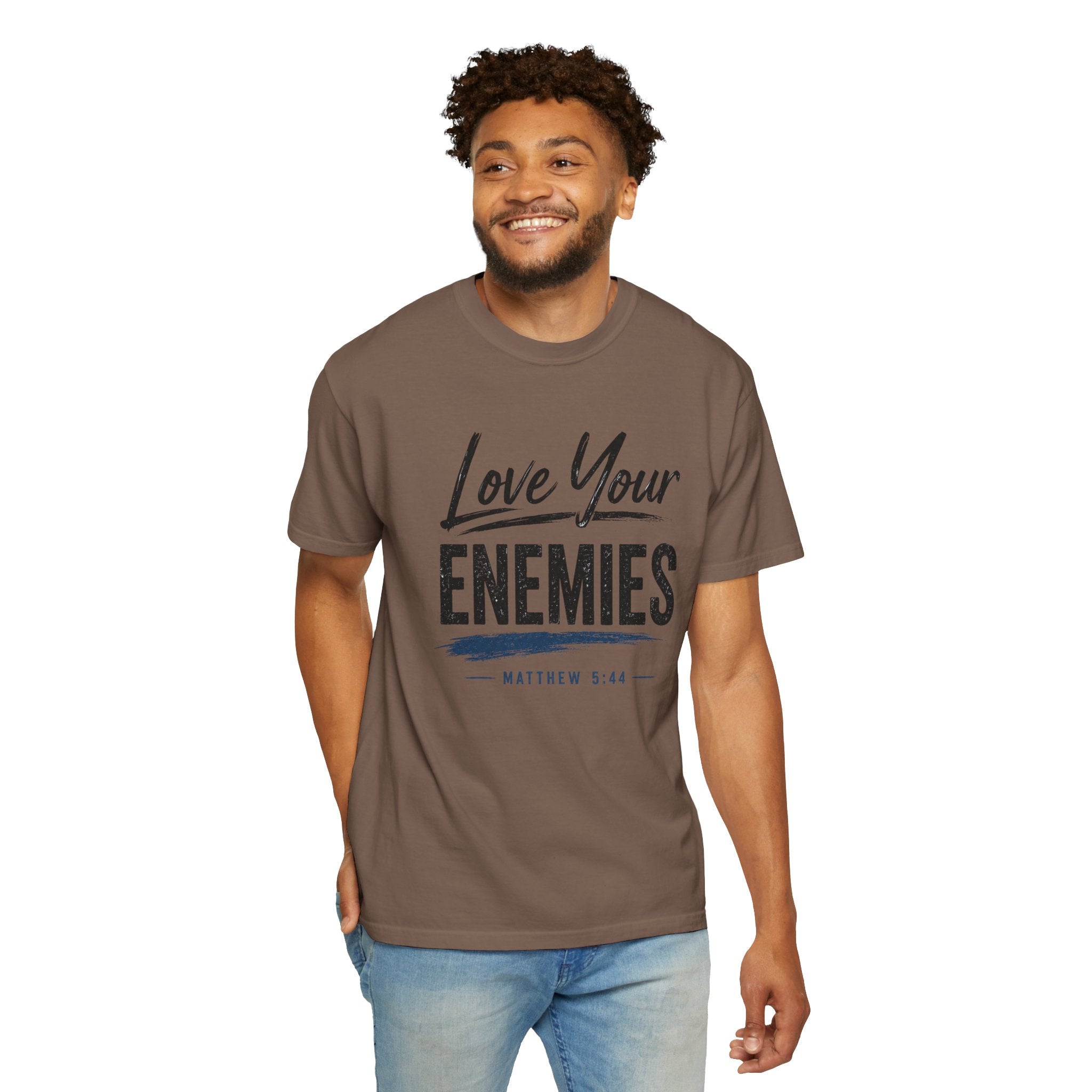 Dude-Shirts ~ Love Your Enemies — Graphic Tee