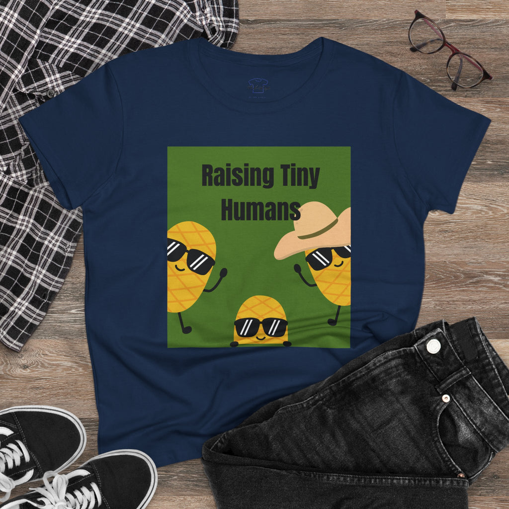 Chick-Shirts ~ Raising Tiny Humans Women's Tee