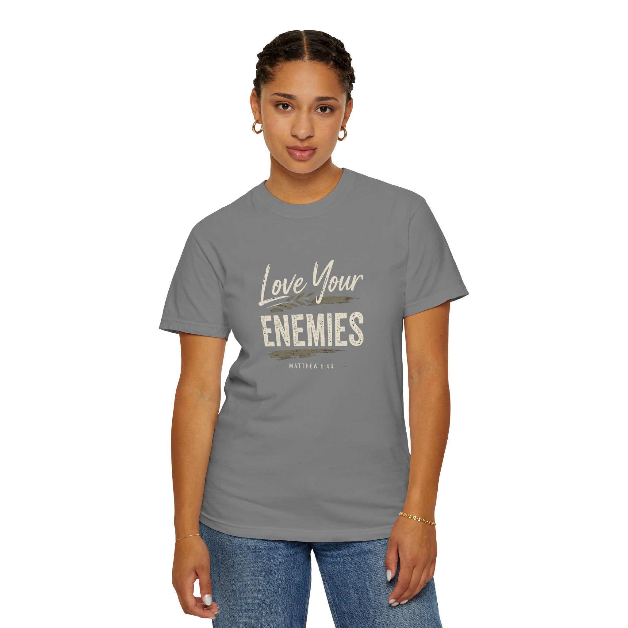 Chick-Shirts ~ Love Your Enemies — Graphic Tee