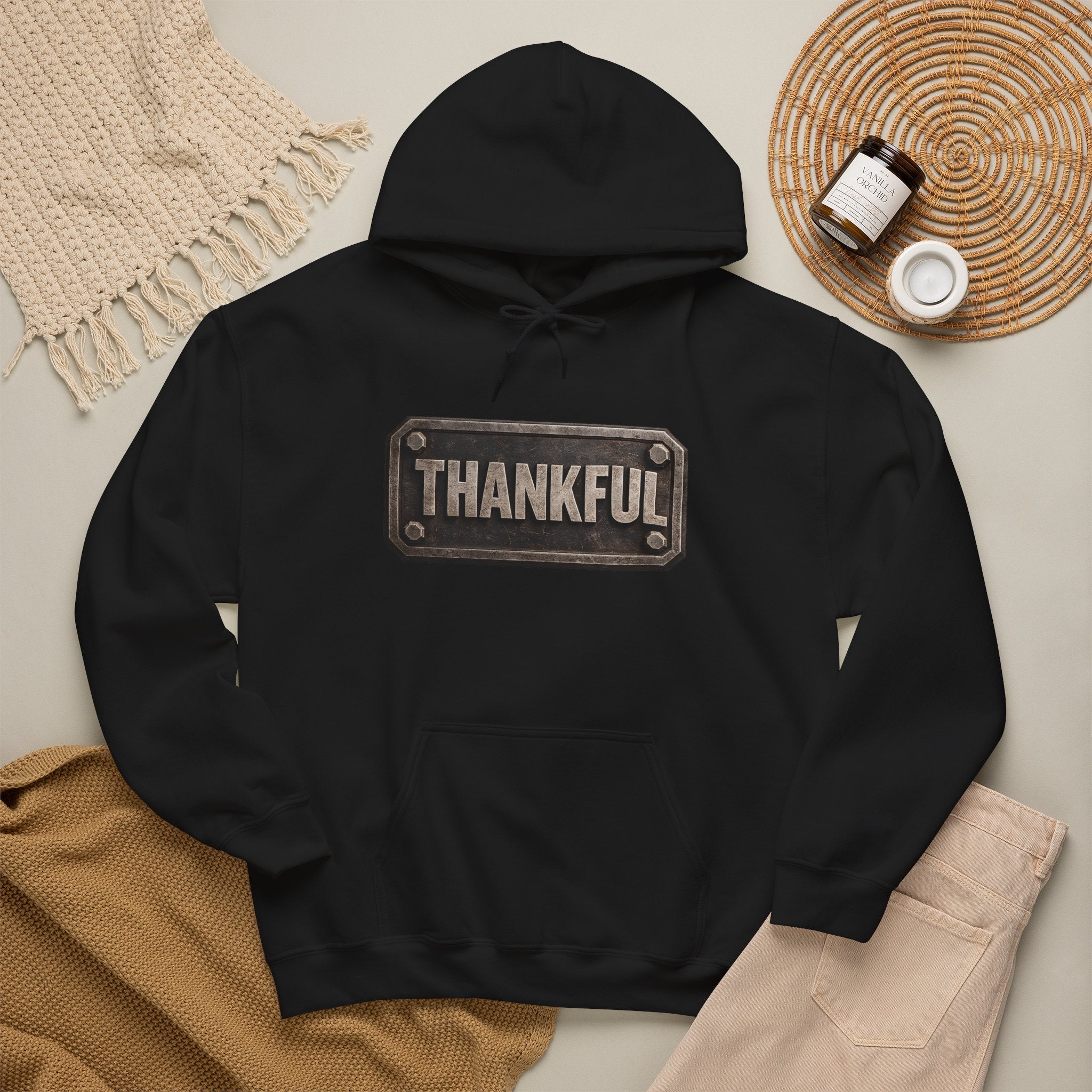 Thankful Plaque Hoodie