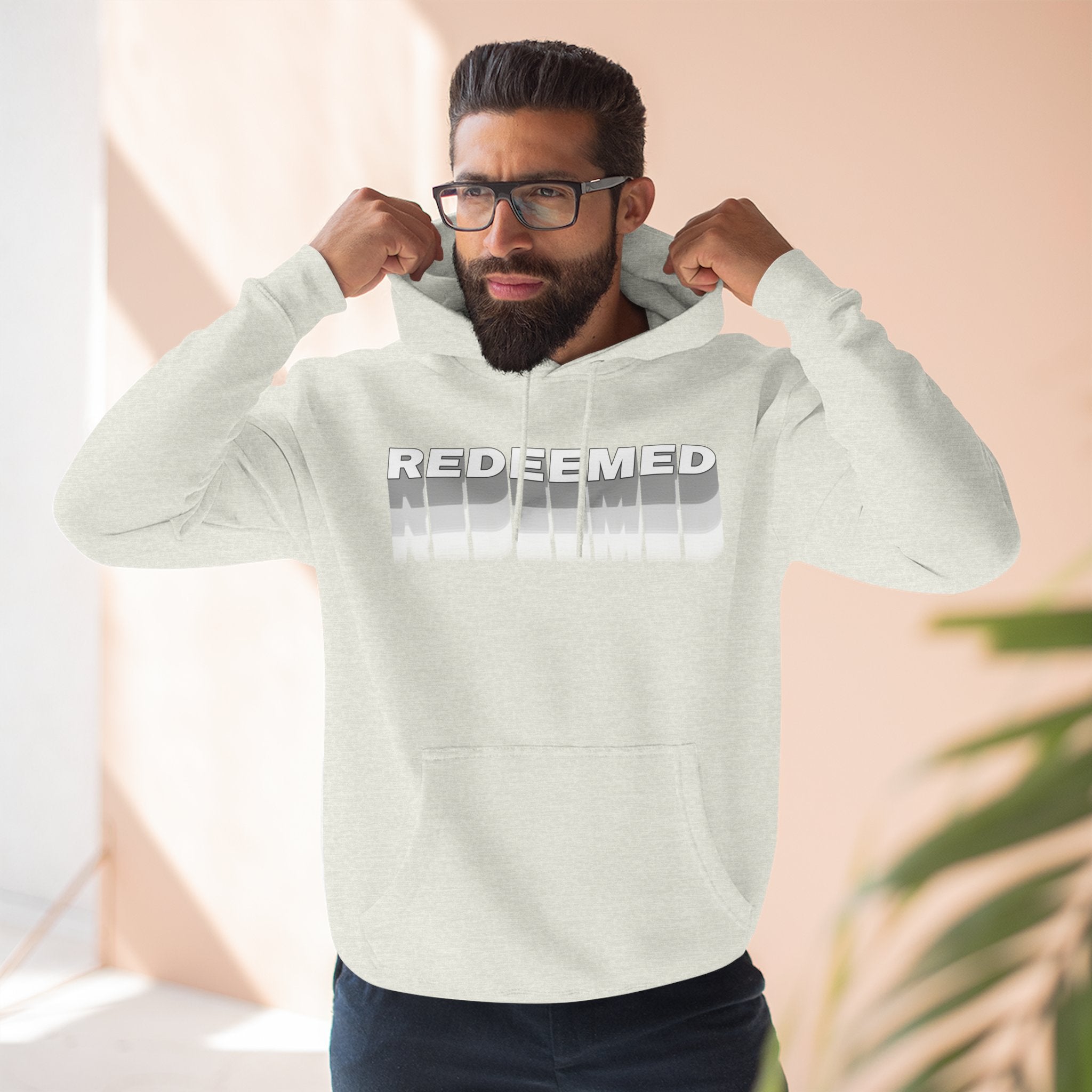 Dude-Shirts ~ Redeemed Pullover Hoodie — Inspirational
