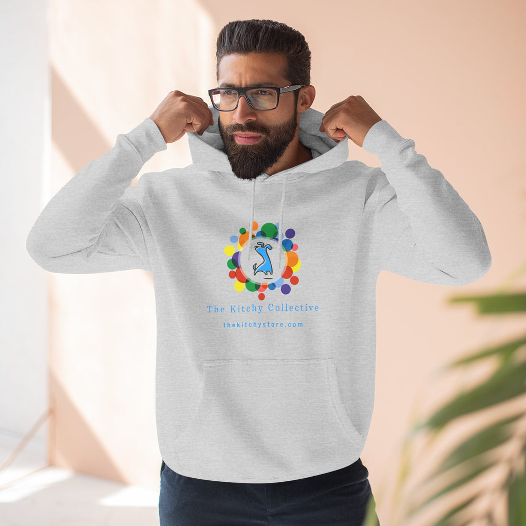 Dude-Shirts ~ THE KITCHY Fleece Pull-over Hoodie with Kangaroo Pocket
