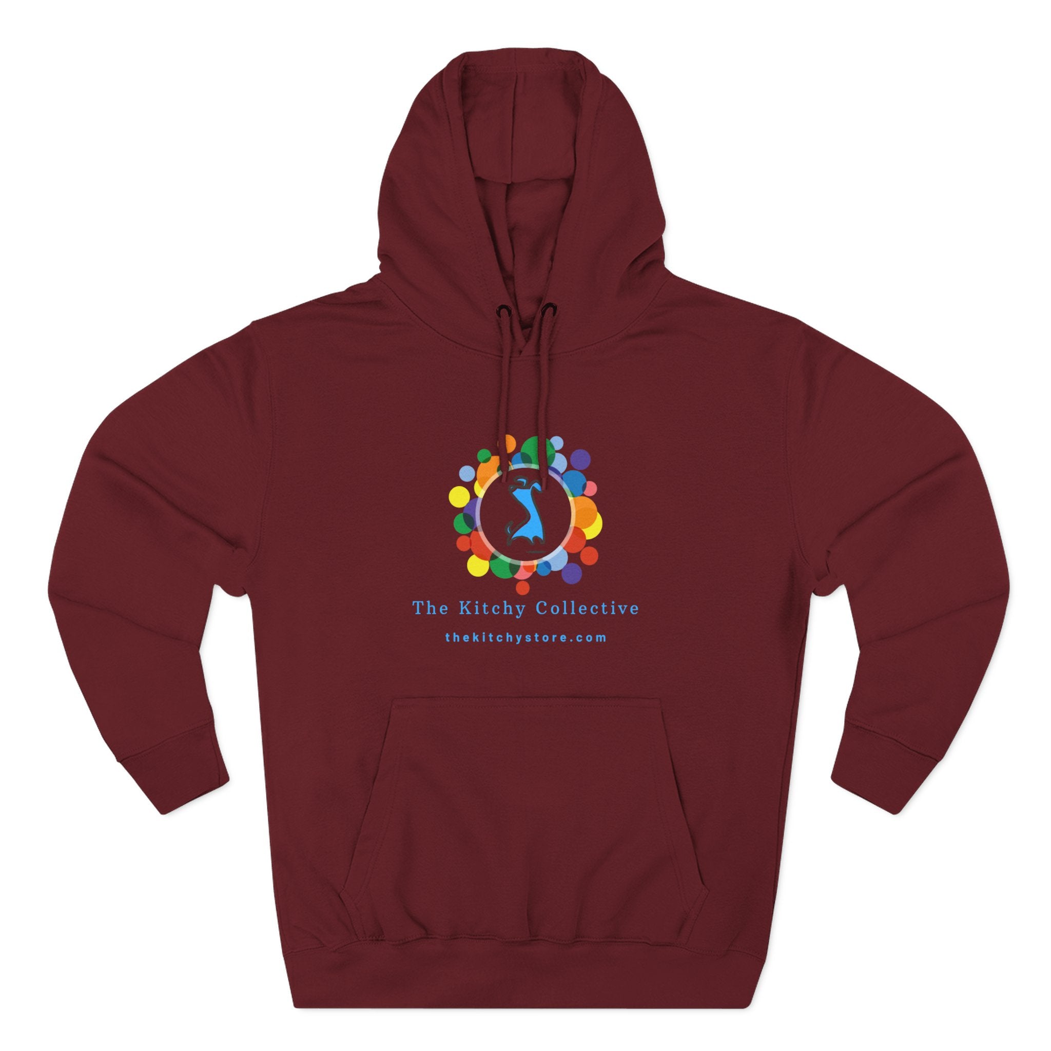 Chick-Shirts ~ THE KITCHY Fleece Pull-over Hoodie with Kangaroo Pocket