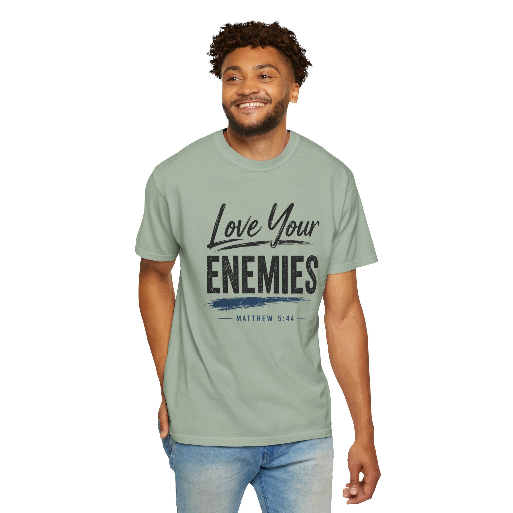 Dude-Shirts ~ Love Your Enemies — Graphic Tee