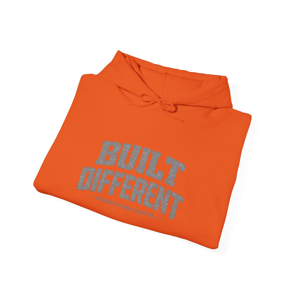 Dude-Shirts ~ Built Different  — Athletic Pullover Hoodie