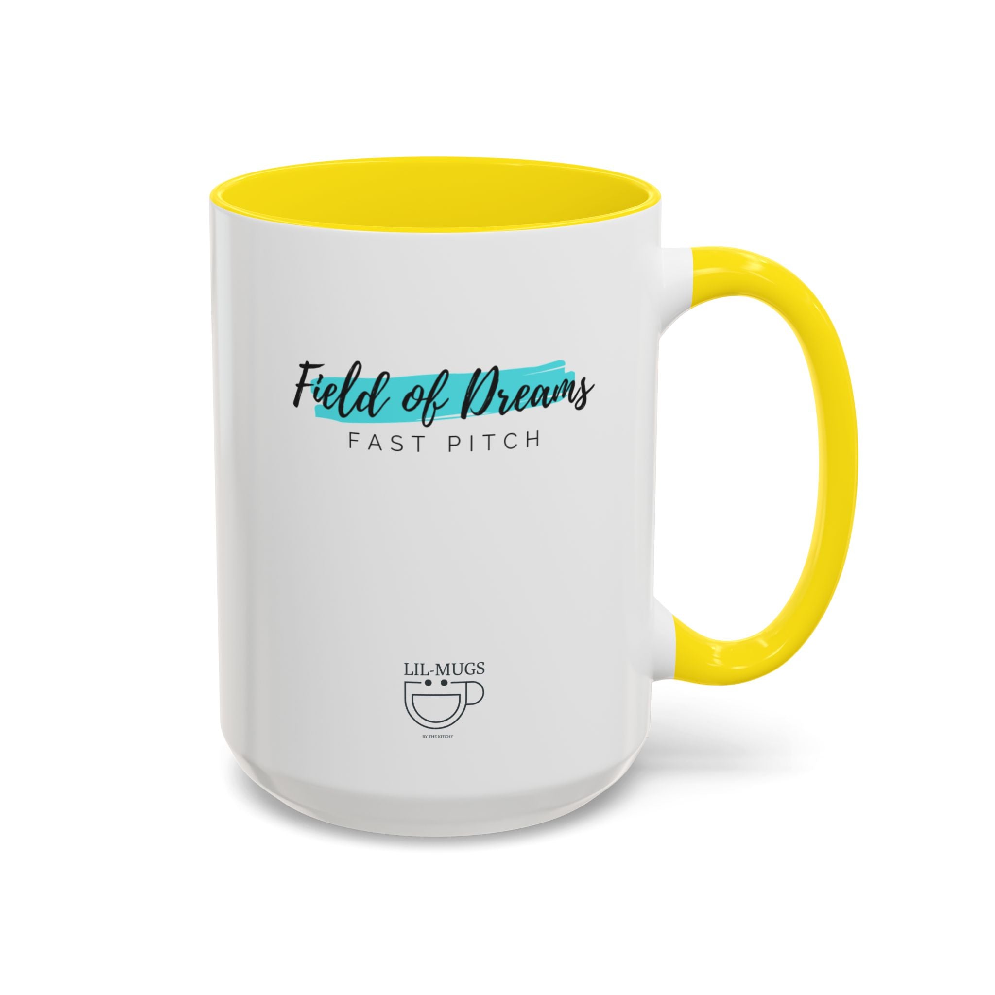 Lil-Mugs ~ Field of Dreams Fast Pitch Coffee Mug  11oz or 15oz Ceramic Coffee Cup