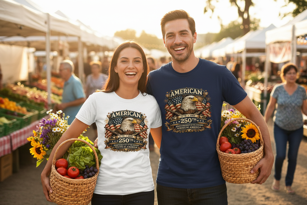 American 250th Farmer's Market Lifestyle