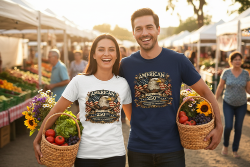 American 250th Farmer's Market Lifestyle