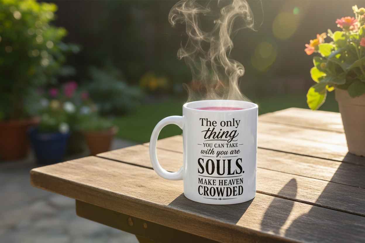 Make Heaven Crowded Mug - Exact Design Lifestyle