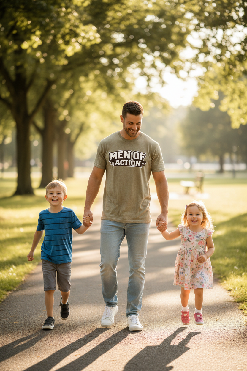 Men of Action — Khaki Variant Lifestyle