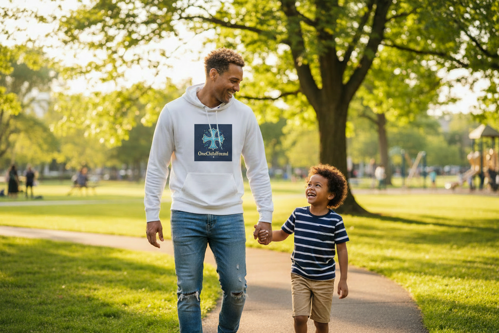 OneChildFound Hoodie Lifestyle